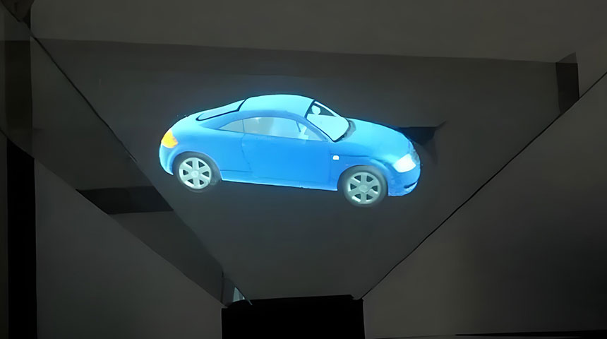 汽车展厅幻影成像