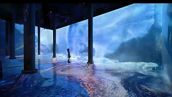 沉浸式推动数字展厅艺术与科技融合
