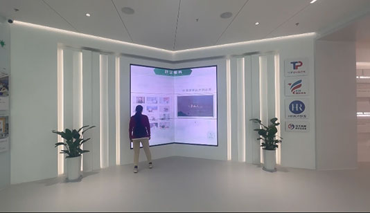 政企服务互动拼接屏_互动屏幕项目导览图1