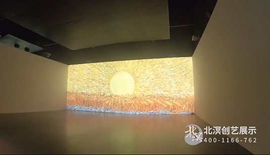 太阳油画艺术视觉墙面投影_数字影片项目导览图1