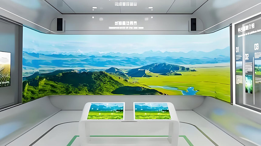 农业展厅设计效果图