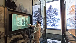 艺术高峰双屏联动_互动屏幕项目导览图3