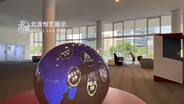 著名建筑及院校球幕互动_数字投影项目导览图3