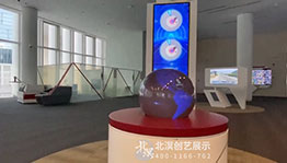 著名建筑及院校球幕互动_数字投影项目导览图2