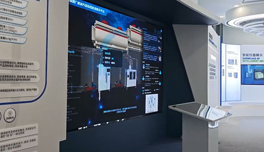 解决方案综合信息展示平台双屏联动_互动屏幕项目导览图1