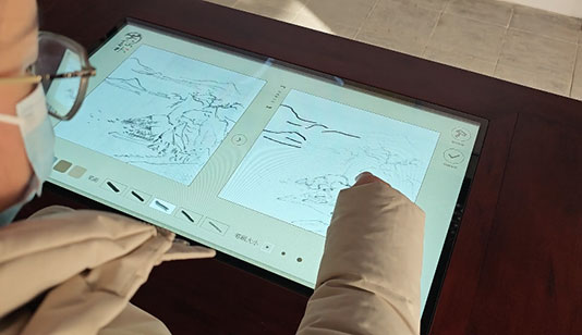 徽州问学互动涂鸦_展厅多媒体项目导览图1