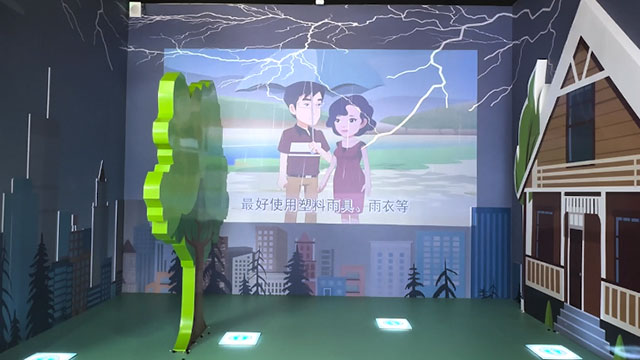 躲避雷电互动答题