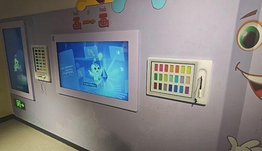 画一画 互动涂鸦_展厅多媒体项目导览图1