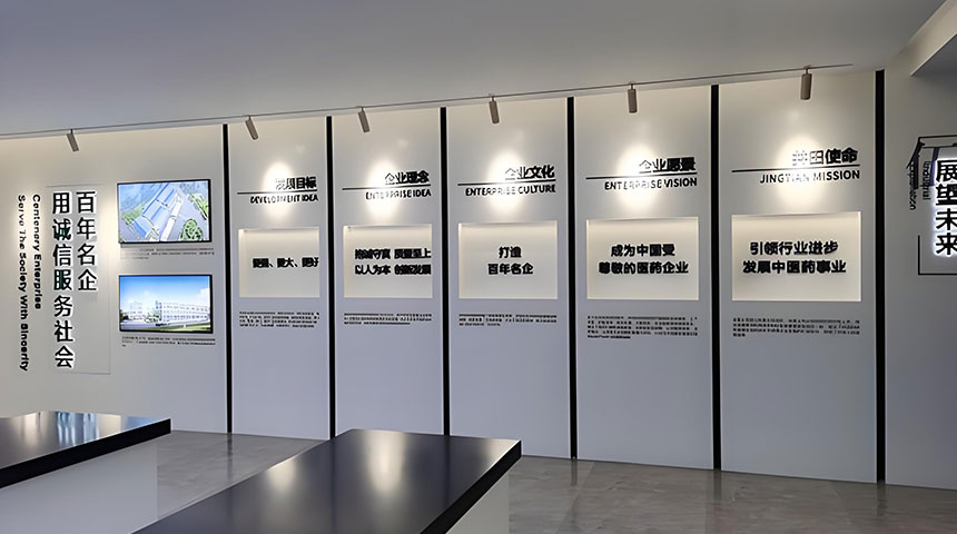 企业展厅历史沿革