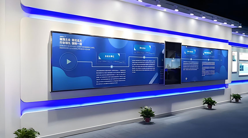 互动滑轨展示