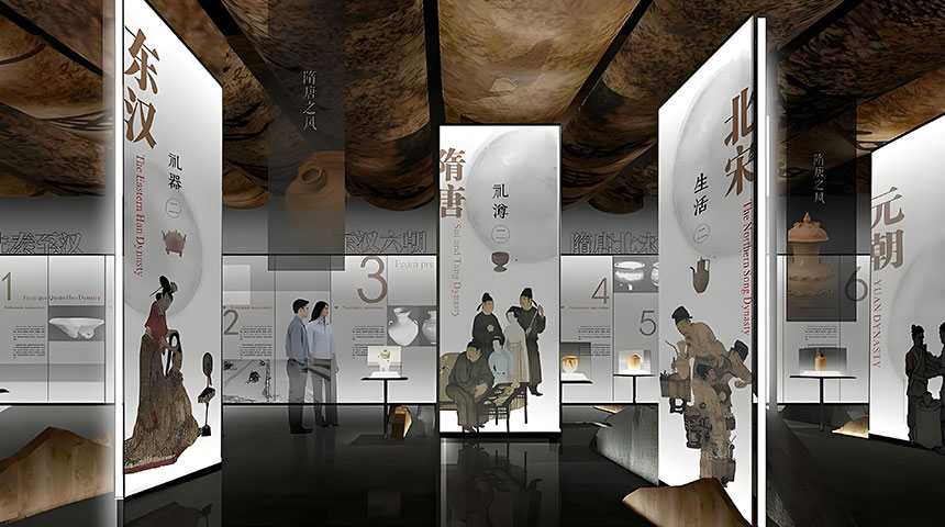 非遗历史展厅多媒体