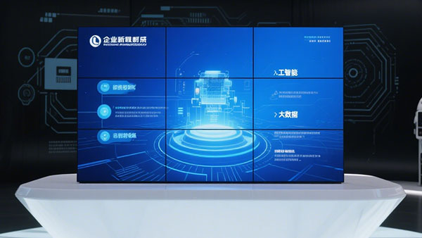 液晶拼接大屏，展厅空间的视觉融合艺术