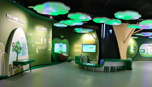 广东深圳百果园企业展厅_数字展厅项目导览图1
