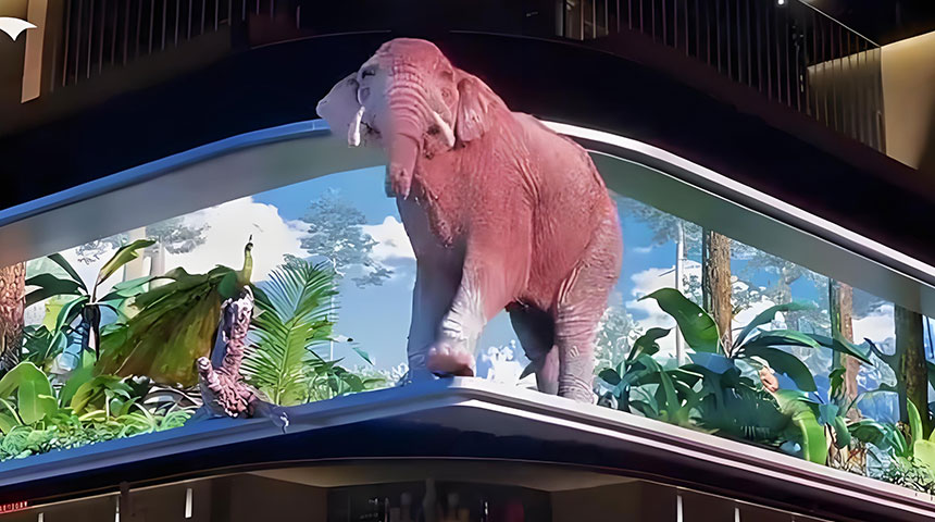 裸眼3D全息影像
