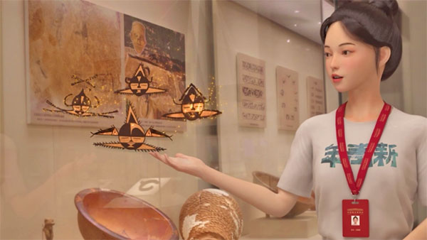 博物馆数字人在展览展示上起什么作用？