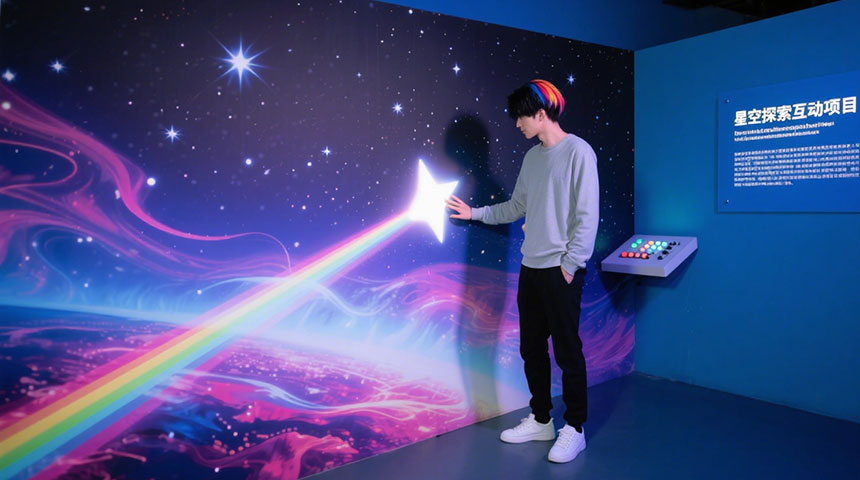 墙面互动展项