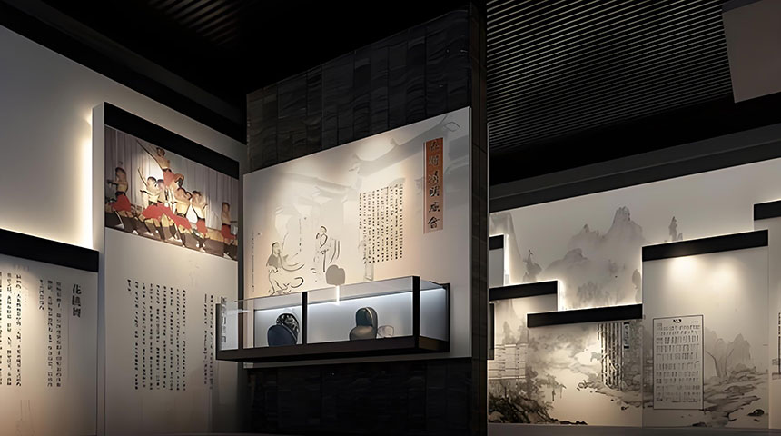 历史博物馆展厅展馆设计平面图