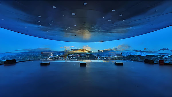 解析不同角度折幕的视觉效果差异