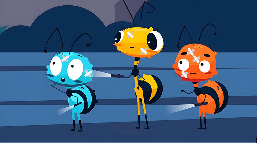 小蜜蜂MG动画制作