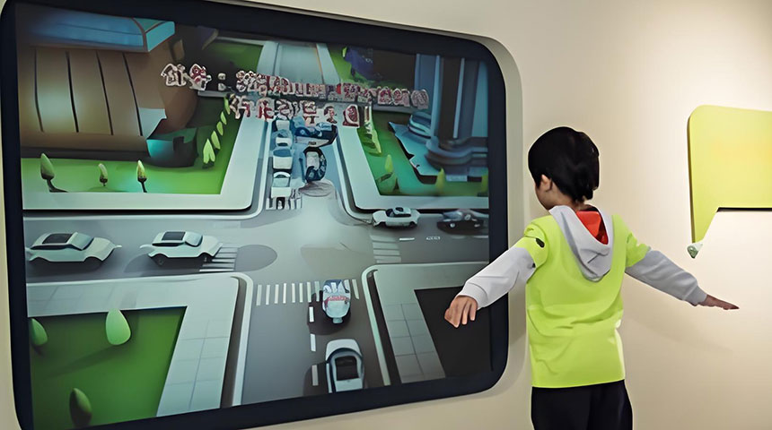 小学科技馆体感互动游戏