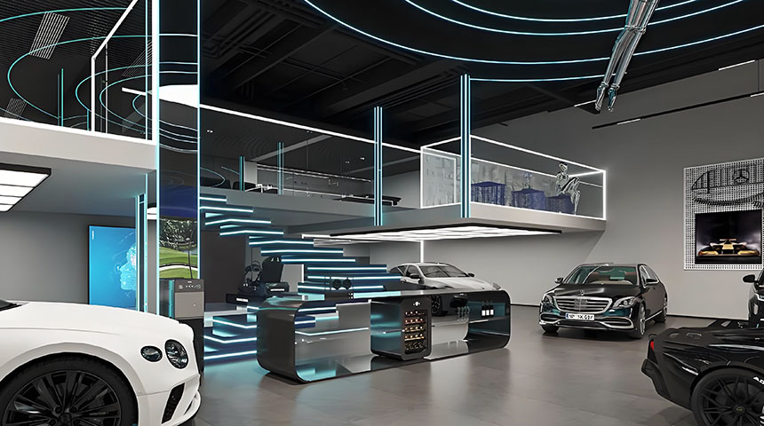 数字化转型下如何建设汽车展厅？