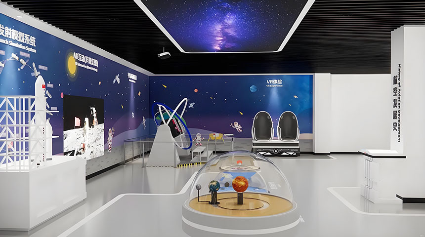 航空展馆效果图