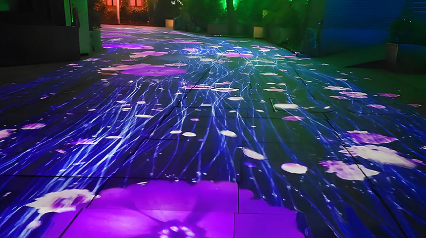 地面互动投影价格