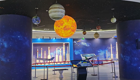 新疆若羌科技馆_数字展厅项目导览图1