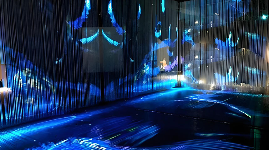 纱幕投影技术方案