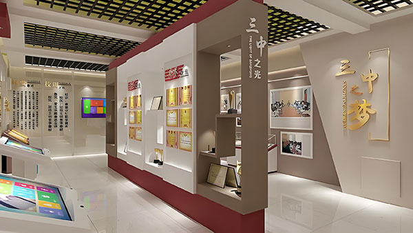  学校展厅设计，校园文化的立体名片