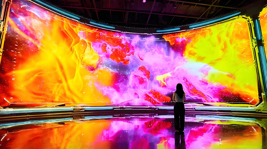 沉浸式空间影片