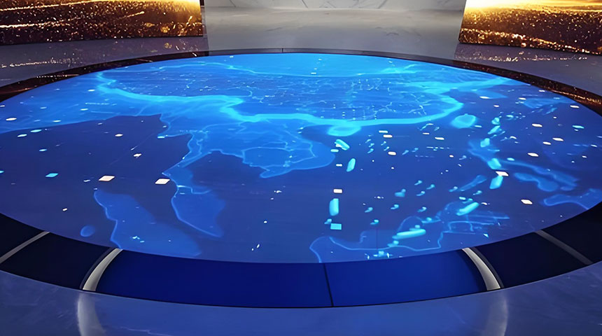 地面互动屏厂家