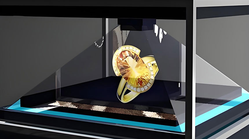 360度全息投影制作