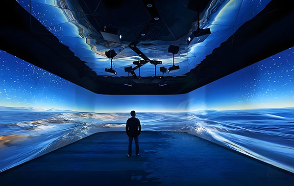 分析二折幕投影与单幕的体验差异