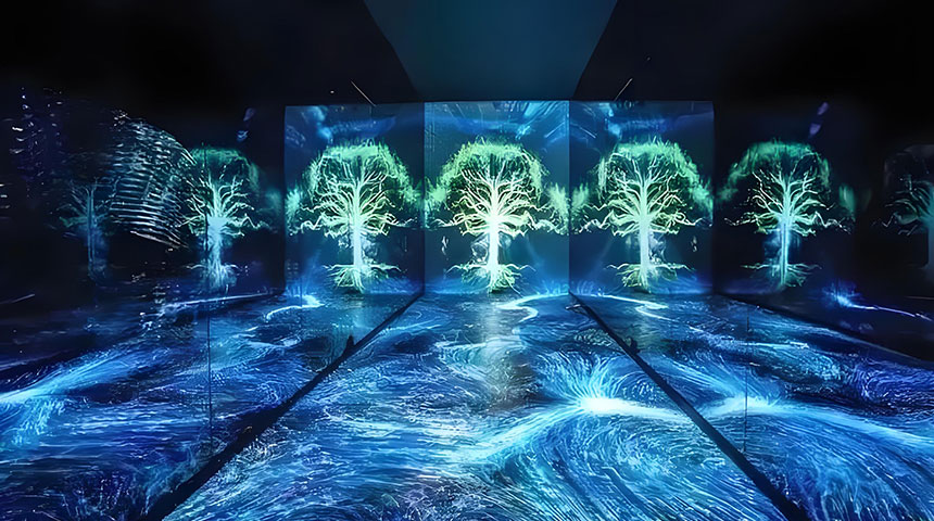 沉浸式投影互动