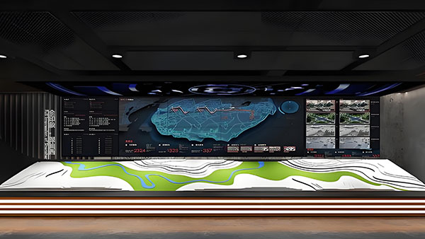 了解交通展馆互动展厅的数字参观体验
