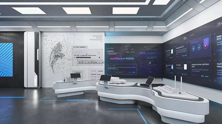 企业展厅制作效果