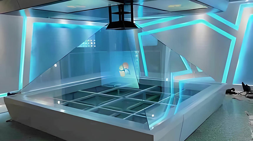 360度全息投影制作