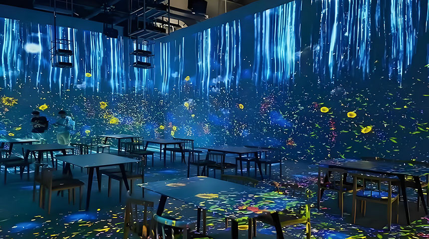 沉浸式餐桌案例