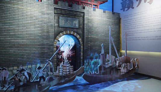 赣州联三坊主题展厅_数字展厅项目导览图1