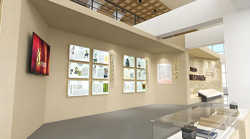 人民防控展馆设计案例