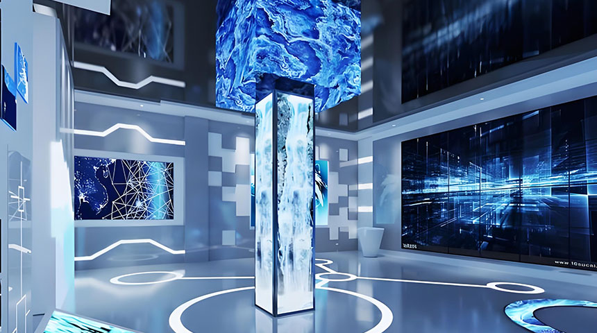 三维投影沙盘制作