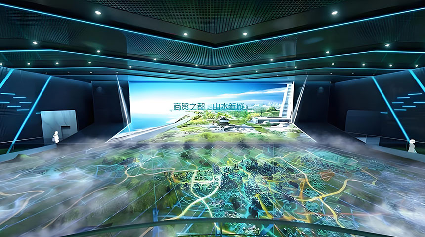 折幕数字沙盘制作