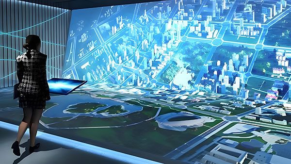 打造震撼展厅，折幕沙盘的设计要点