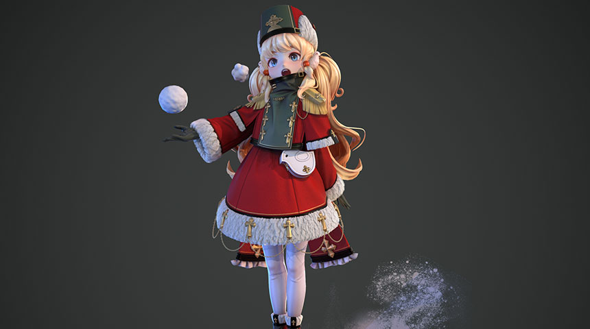 角色cg动画制作