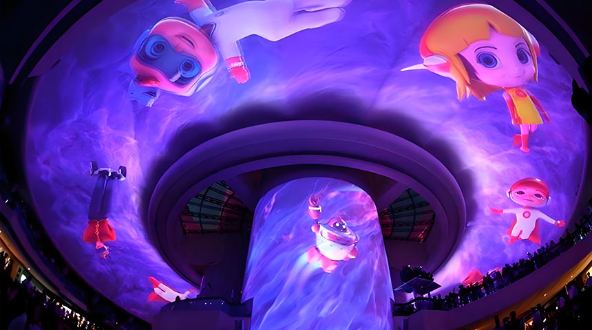 天幕投影案例合集