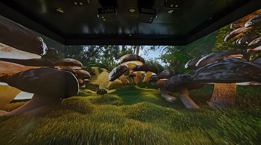 恐龙沉浸式影片制作