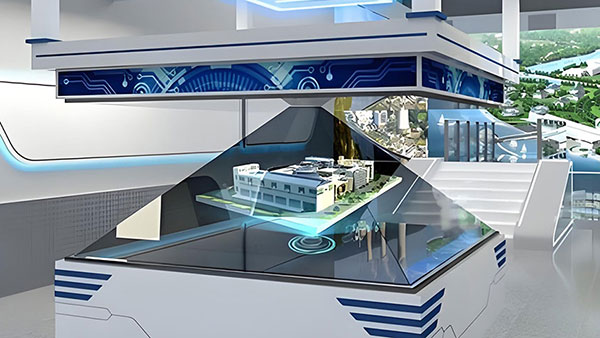 金字塔全息投影，正立与倒立有何不同