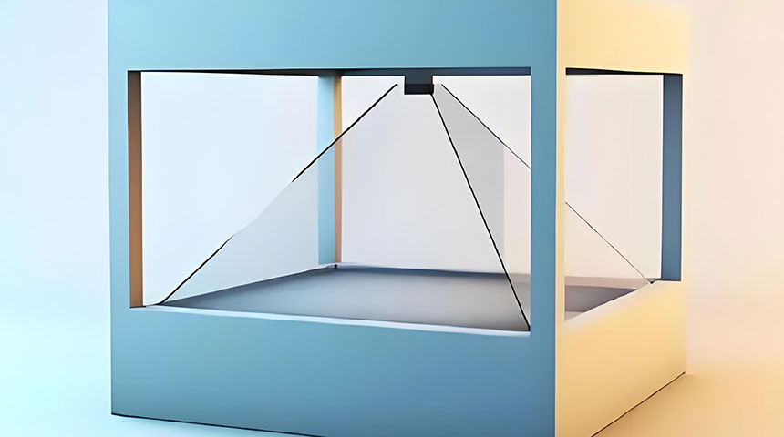 正金字塔全息投影系统制作