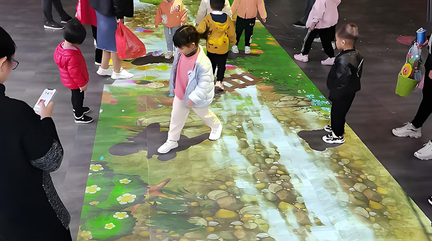 互动地面投影系统